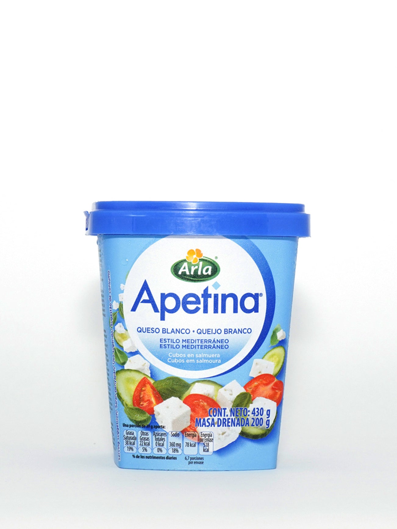 ARLA APETINA FETA CUBES IN BRINE 200GM