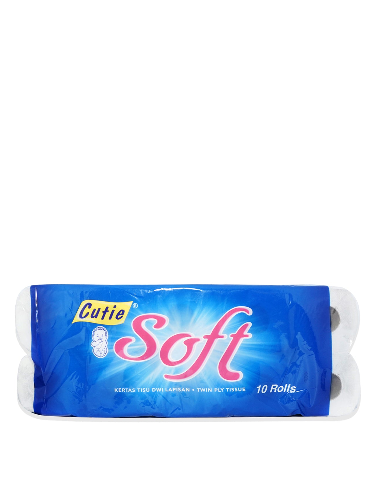 CUTIE SOFT TOILET ROLLS 10S