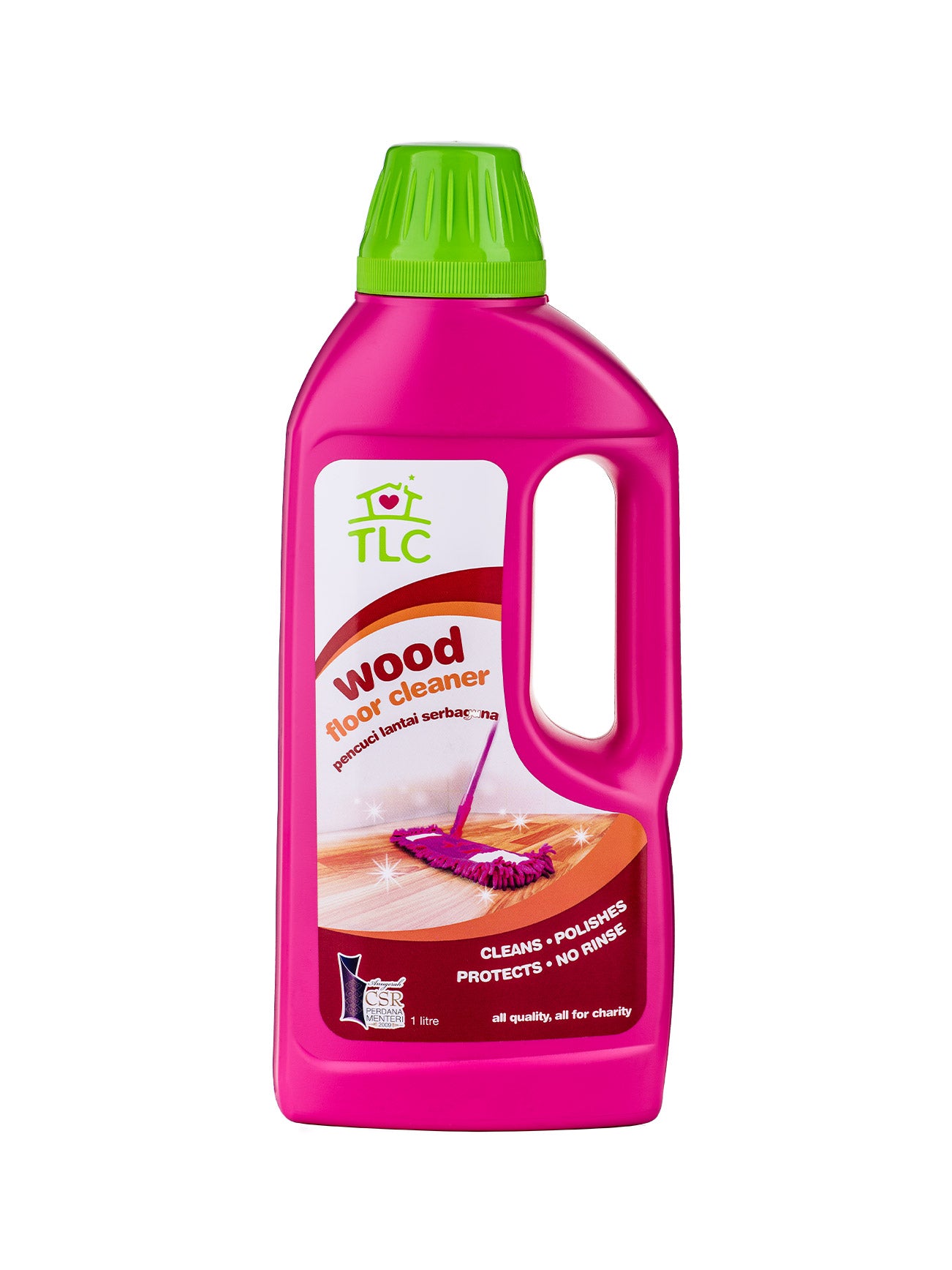 TLC FLOOR CLEANER WOOD 1L