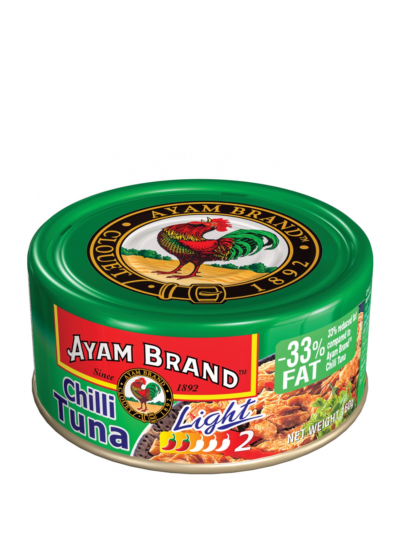 AYAM BRAND CHILLI TUNA LIGHT 160G