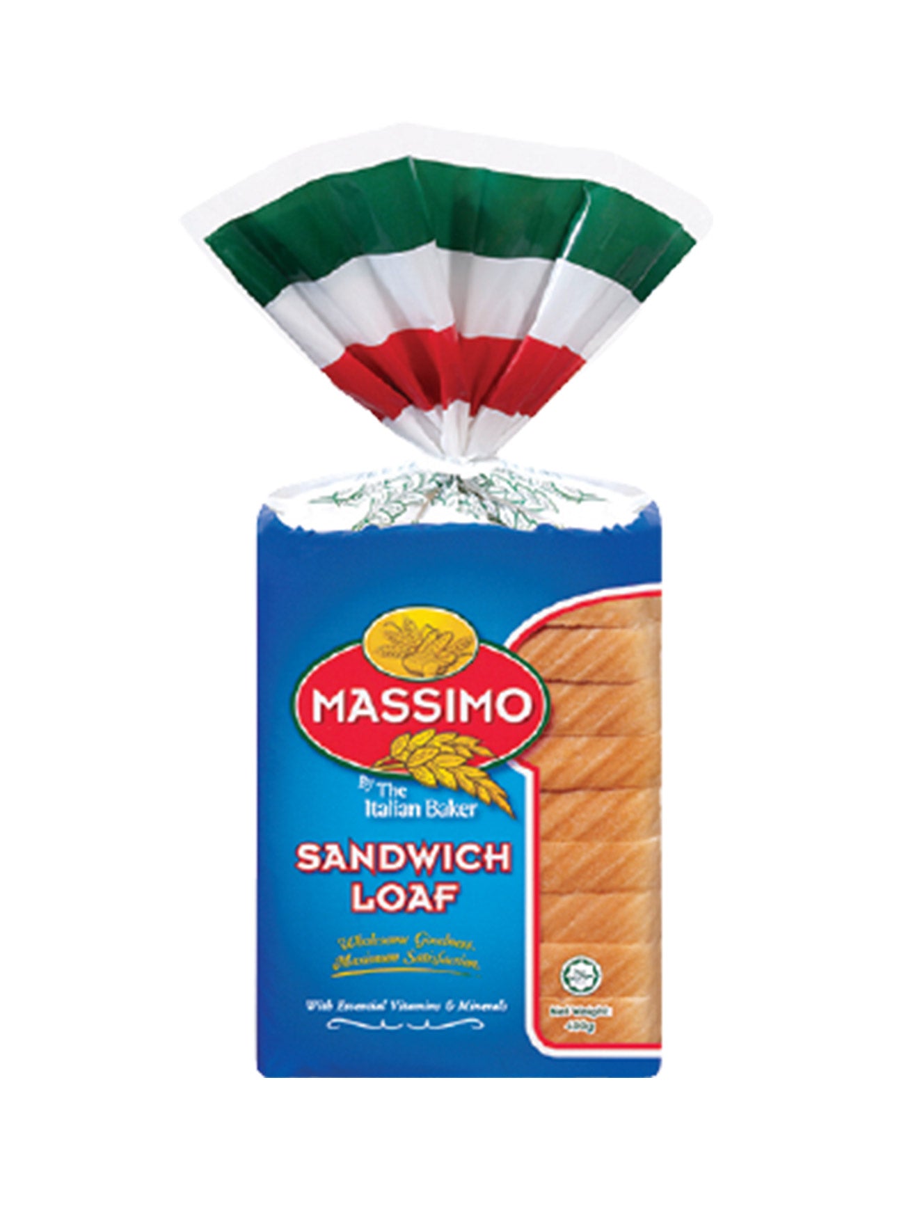 MASSIMO WHITE S.LOAF 400G