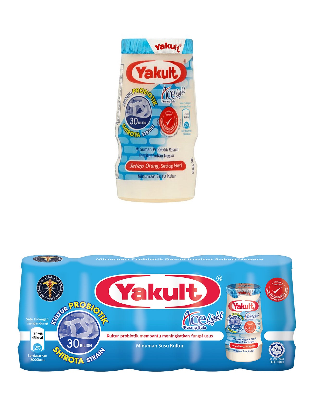 YAKULT ACE LIGHT 5X80ML