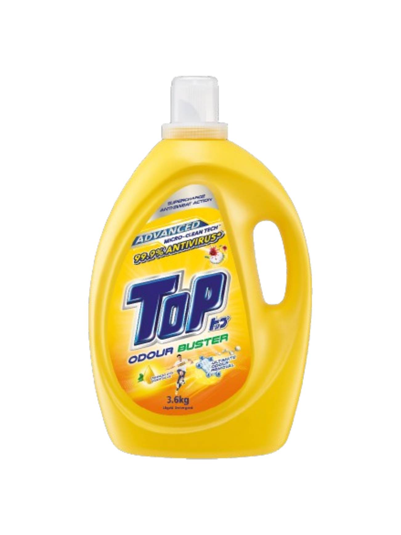 TOP LIQ DETERGENT ODOUR BUSTER 3.6KG